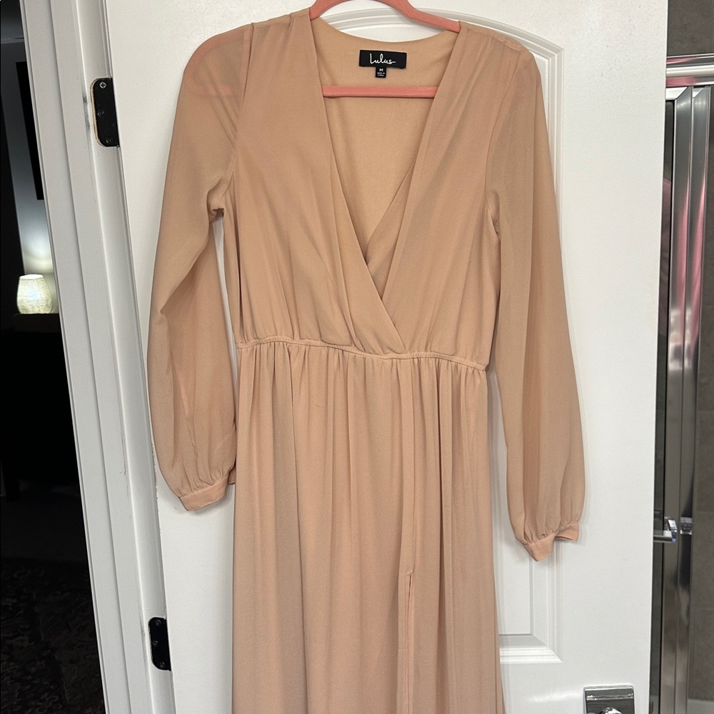 Lulus Maxi Dress with Deep V